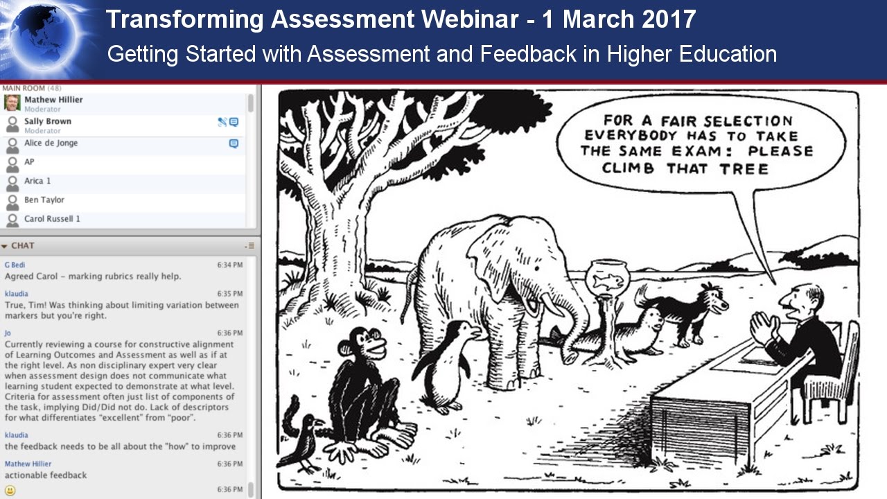 Getting Started with Assessment and Feedback in Higher Education