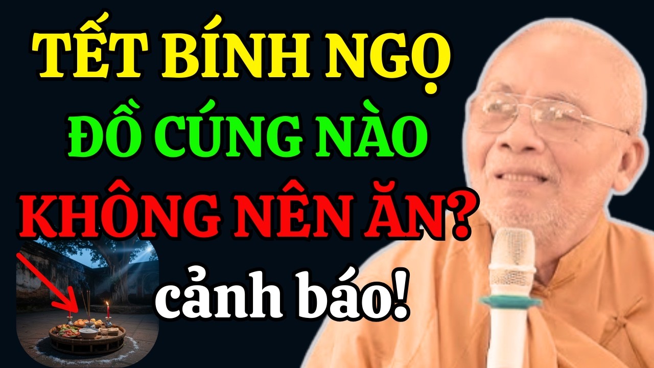 Tết Bính Ngọ: Đồ Cúng Nào KHÔNG NÊN ĂN? ( nghe gấp) | Thiền Sư An Lạc Hạnh