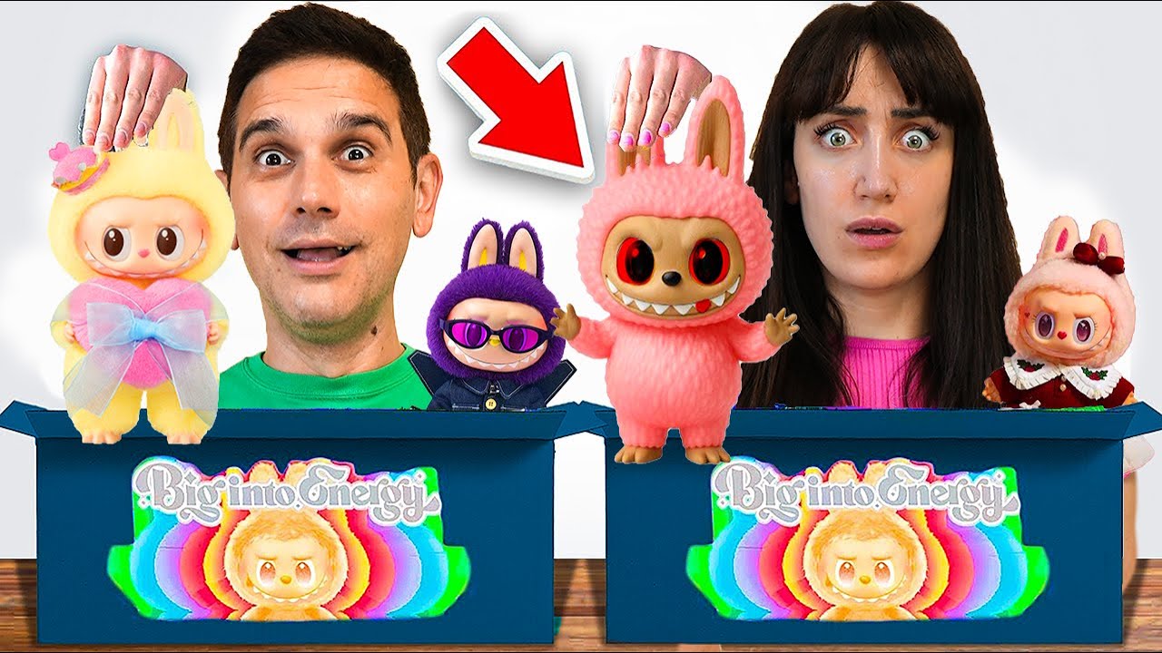 MAI APRIRE LE SCATOLE LABUBU SLIME CHALLENGE!!