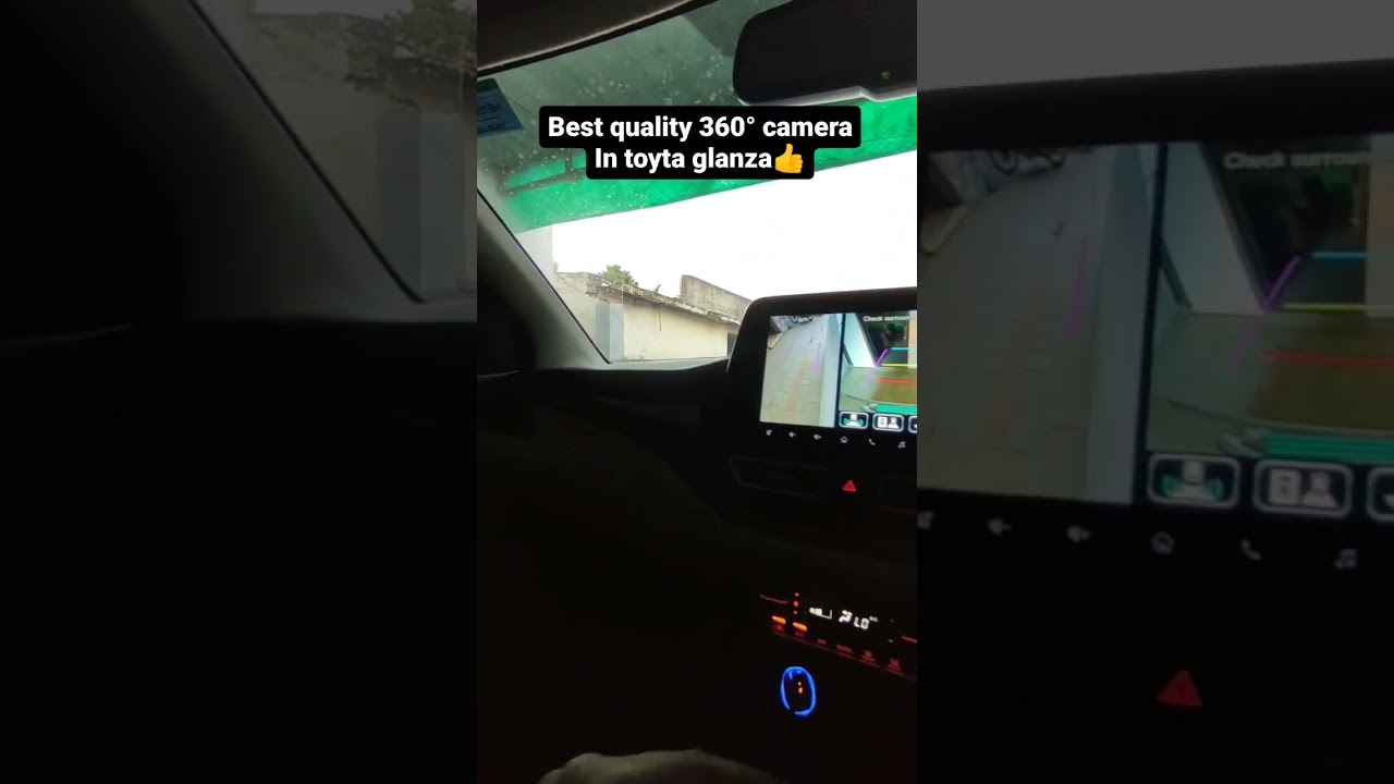 best quality 360&deg; camera in toyta glanza #youtube