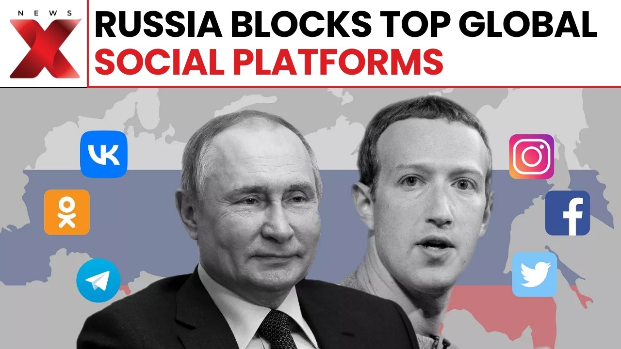 Russia Bans Facebook, WhatsApp, YouTube, Instagram in Major Social Media Crackdown | NewsX
