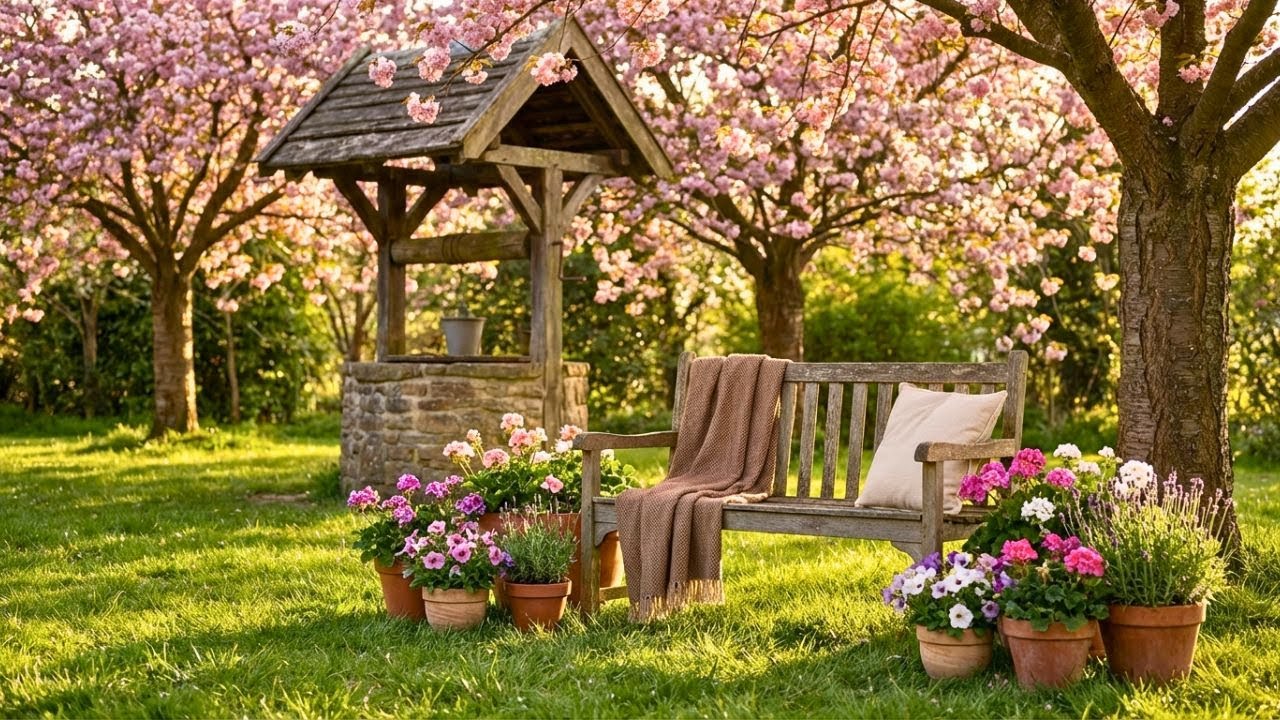 The Front Garden is in Full Bloom | Beautiful, Peaceful Flowers & Serene Design