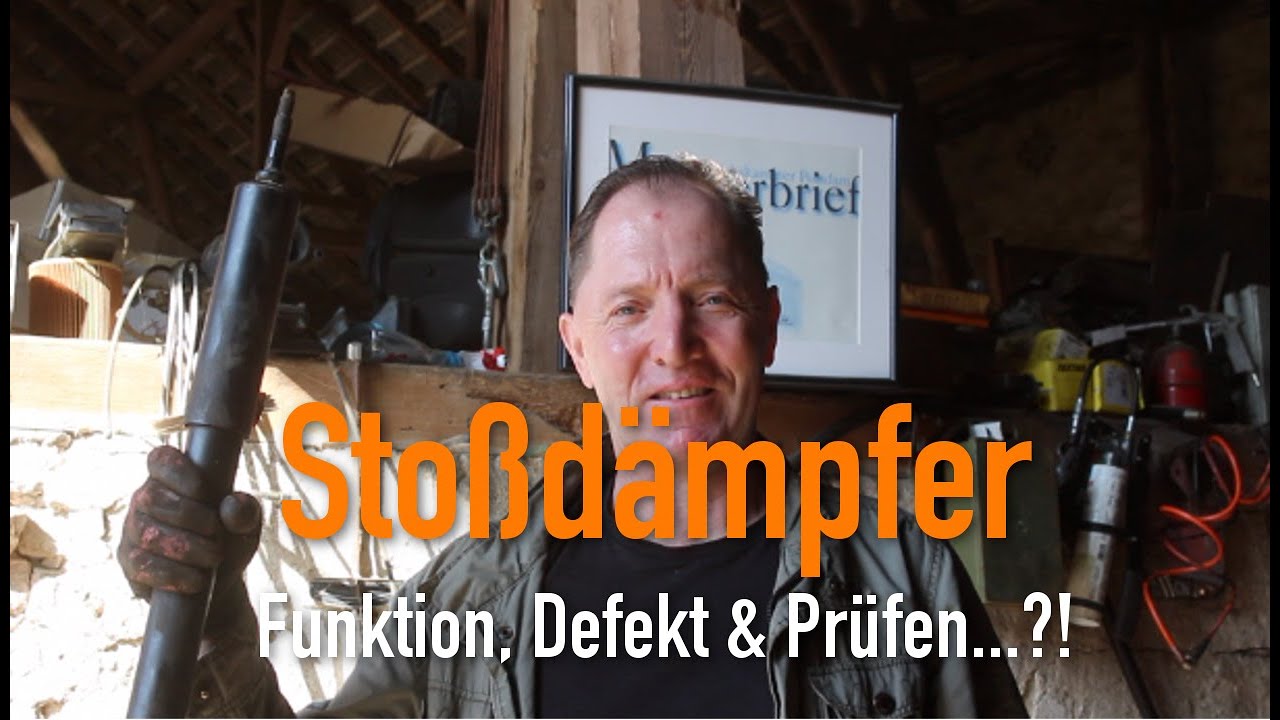 Stoßdämpfer - Funktion, Defekt & Prüfen...?! Erklärt vom Kfz Meister