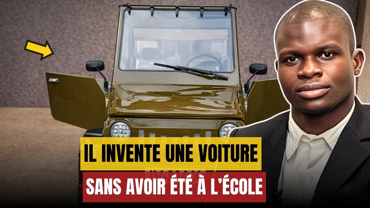 IL INVENTE UNE VOITURE SANS AVOIR ÉTÉ À L'ÉCOLE - UN GÉNIE AFRICAIN