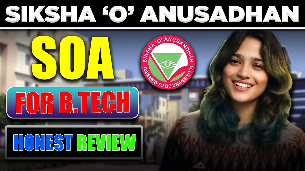 SOA University Full BTech Review 2026 | Admission, Placements, Fees & Reality 👀 | #btech ✅