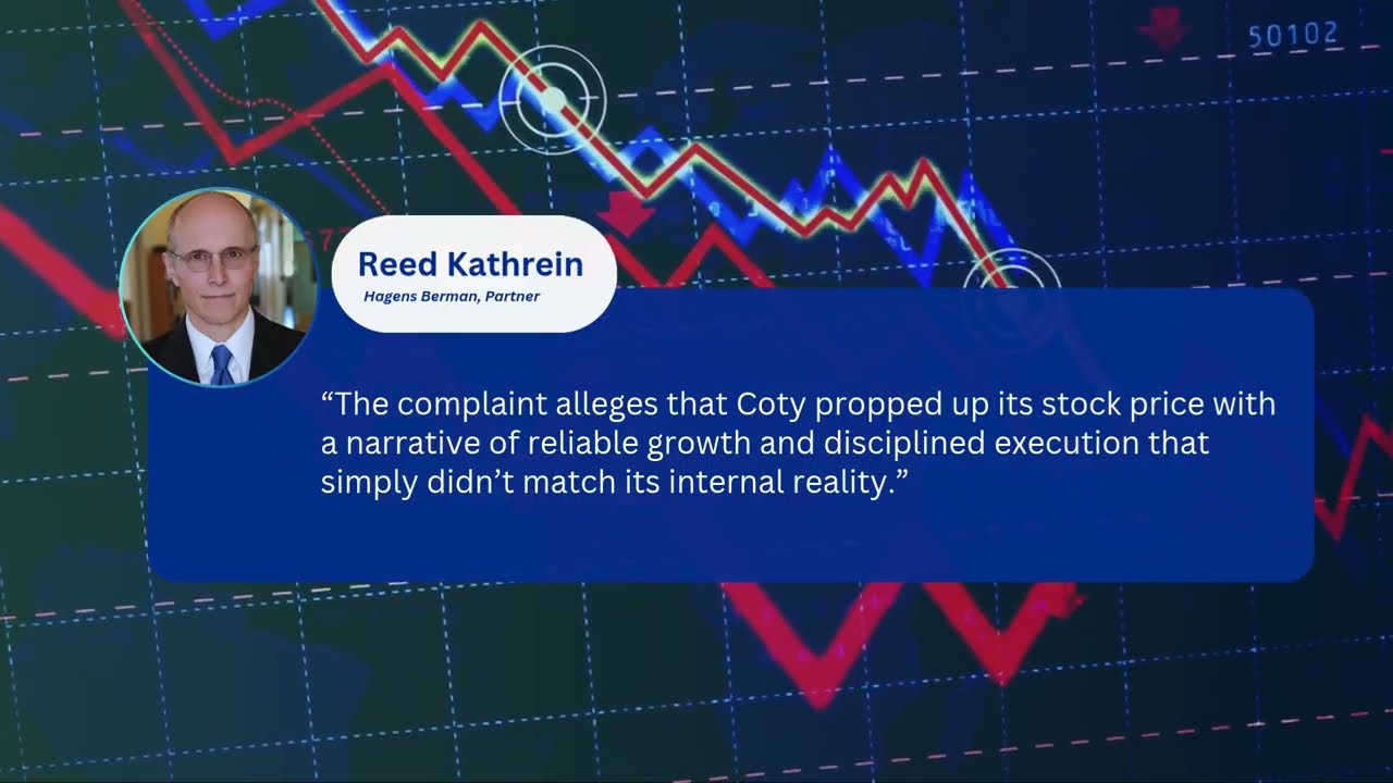 Coty Inc. (COTY) Securities Class Action Lawsuit | Operating Income YoY Deterioration, CEO Departure
