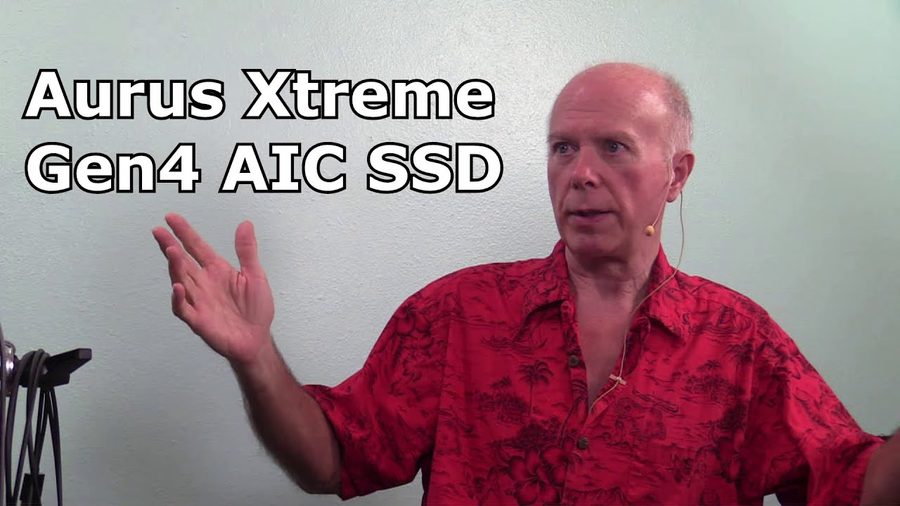 Gigabyte Aorus Xtreme Gen4 AIC SSD Announced!