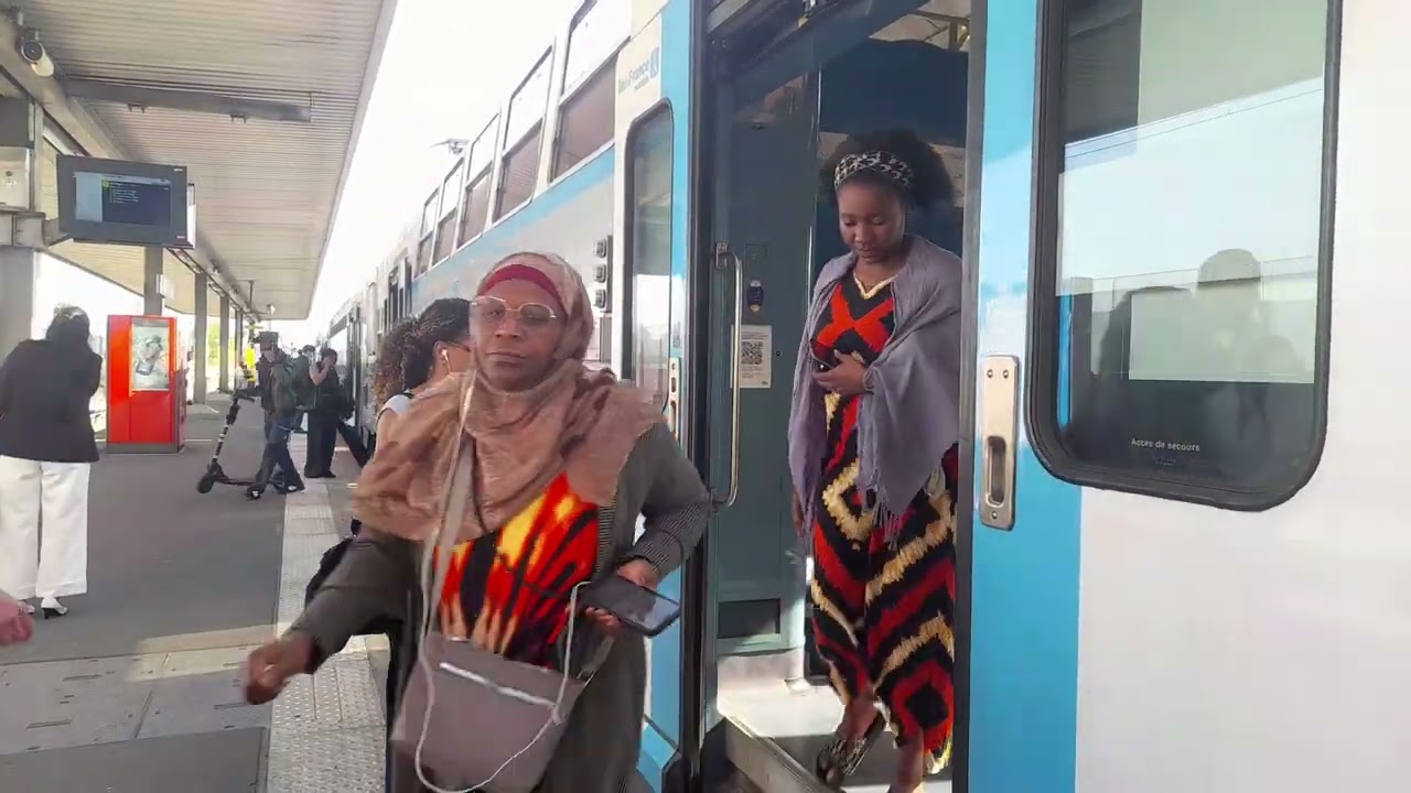RER C à Gennevilliers - Z 8800, Z 20500 et Z 20900.