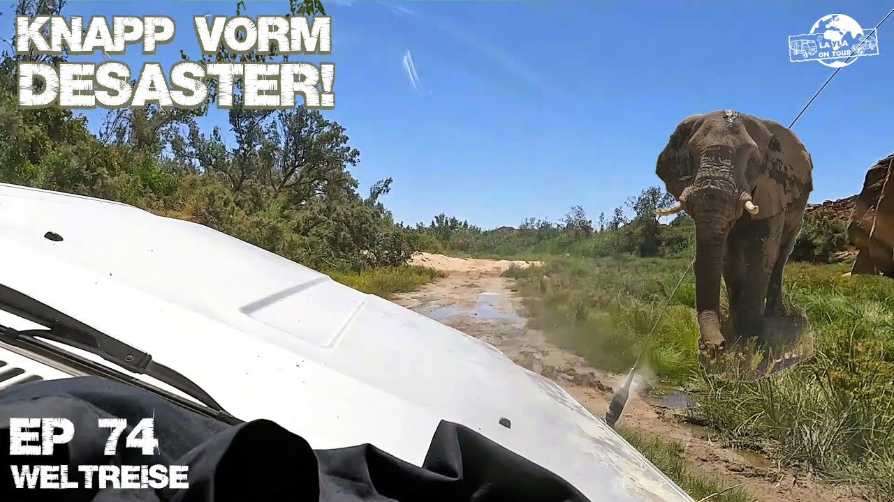KURZ VORM UMKIPPEN!  Namibia-Ugab-Offroad - Overlanding Africa | Weltreise EP74