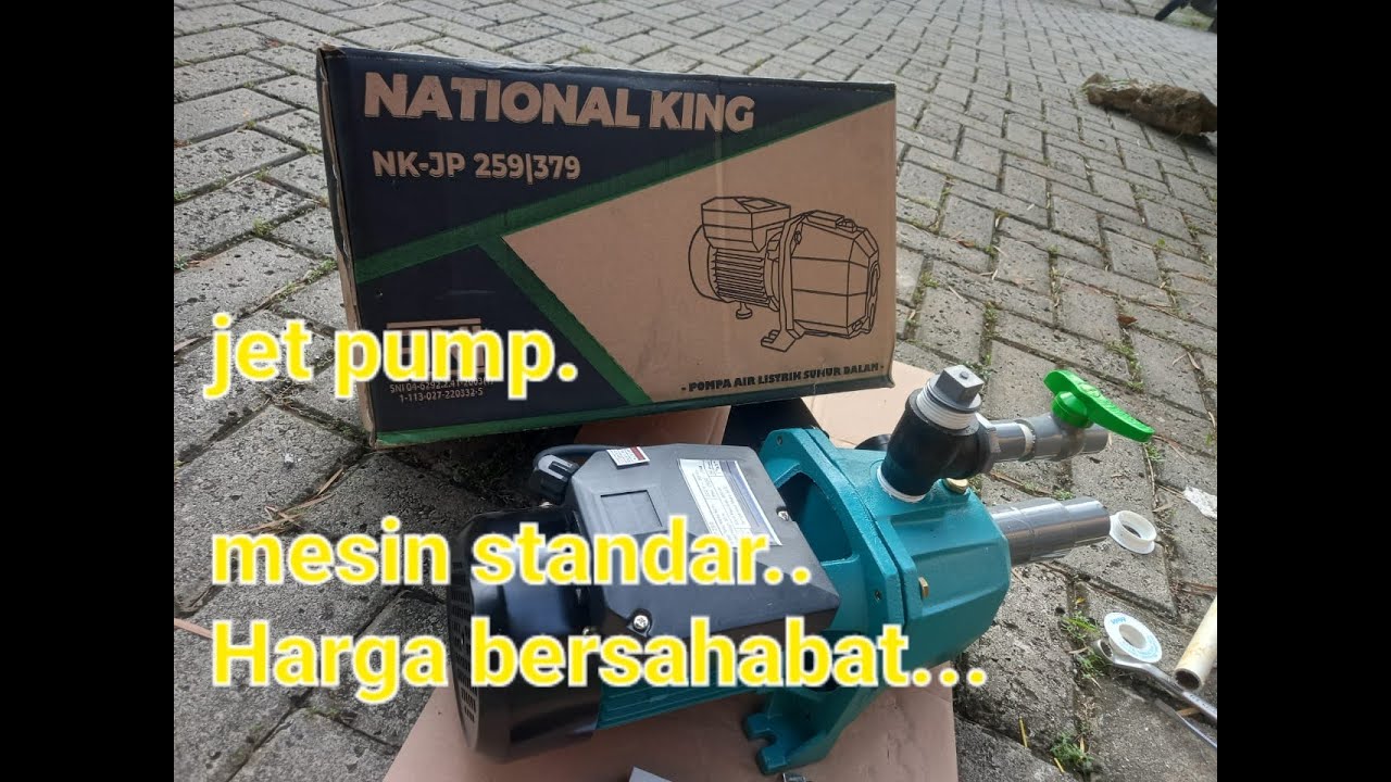 Tutorial pemasangan zetpump merek NASIONAL