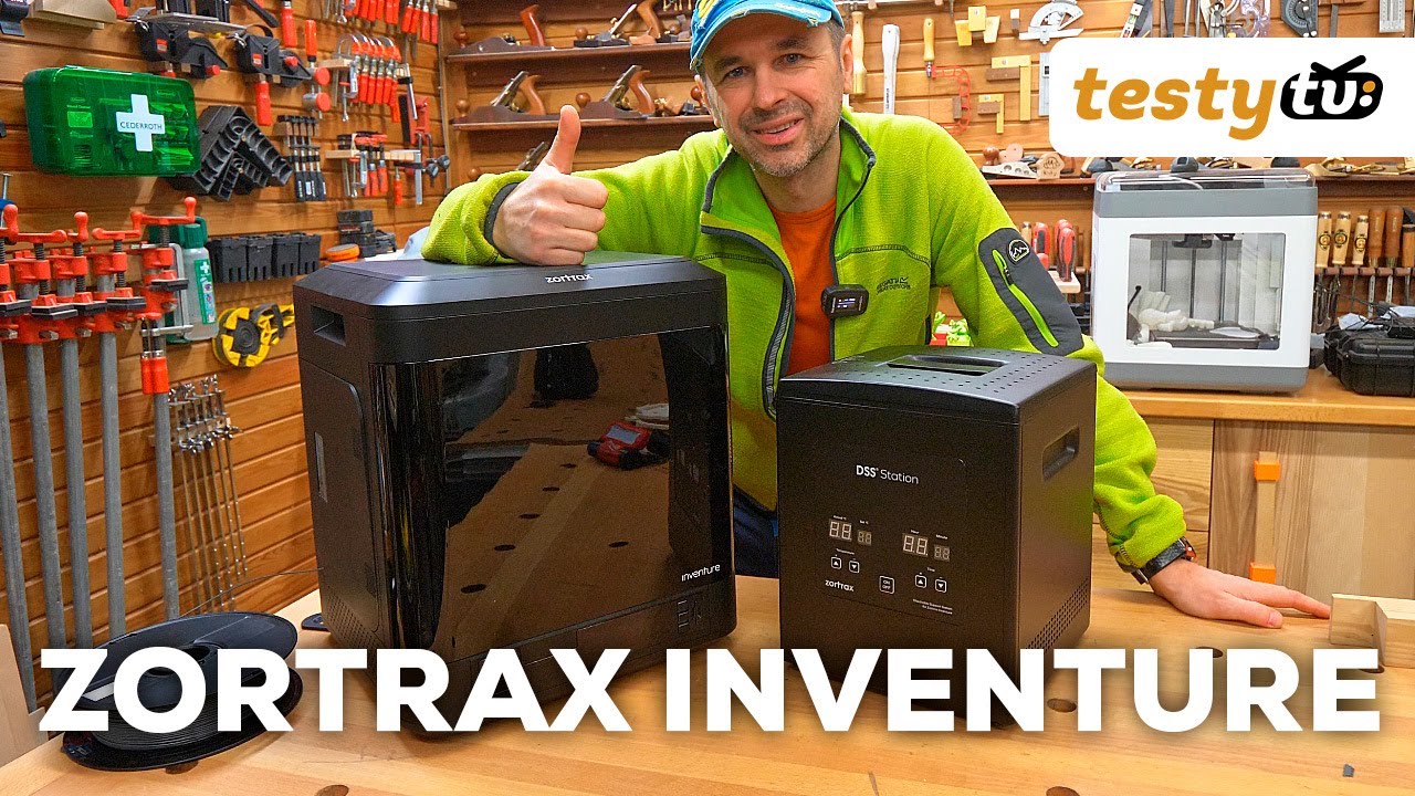 Zortrax Inventure + DSS Station = Kompletny system druku 3D z rozpuszczalnymi podporami