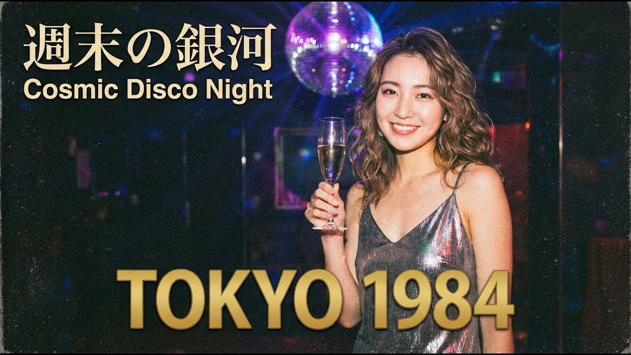 TOKYO 1984 | 週末の銀河 Cosmic Disco Night | Japanese 1980s City Pop