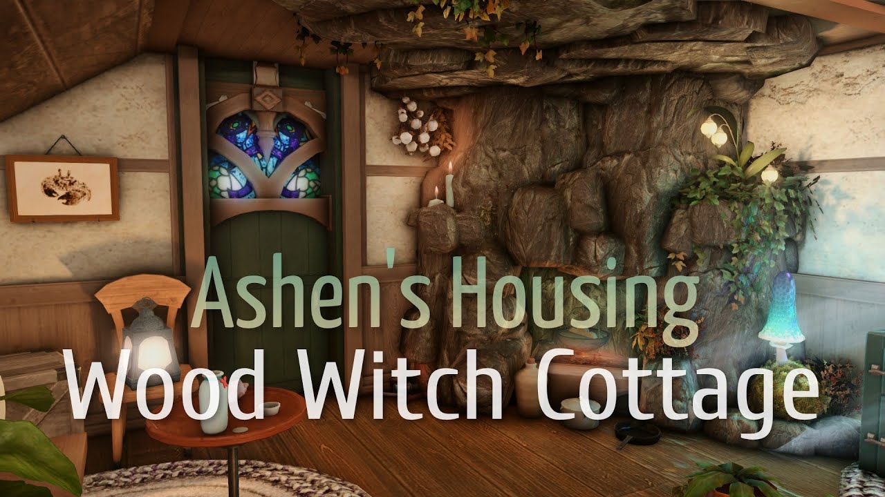 Комментарии к коттеджу Wood Witch и его разбор (FFXIV Housing)