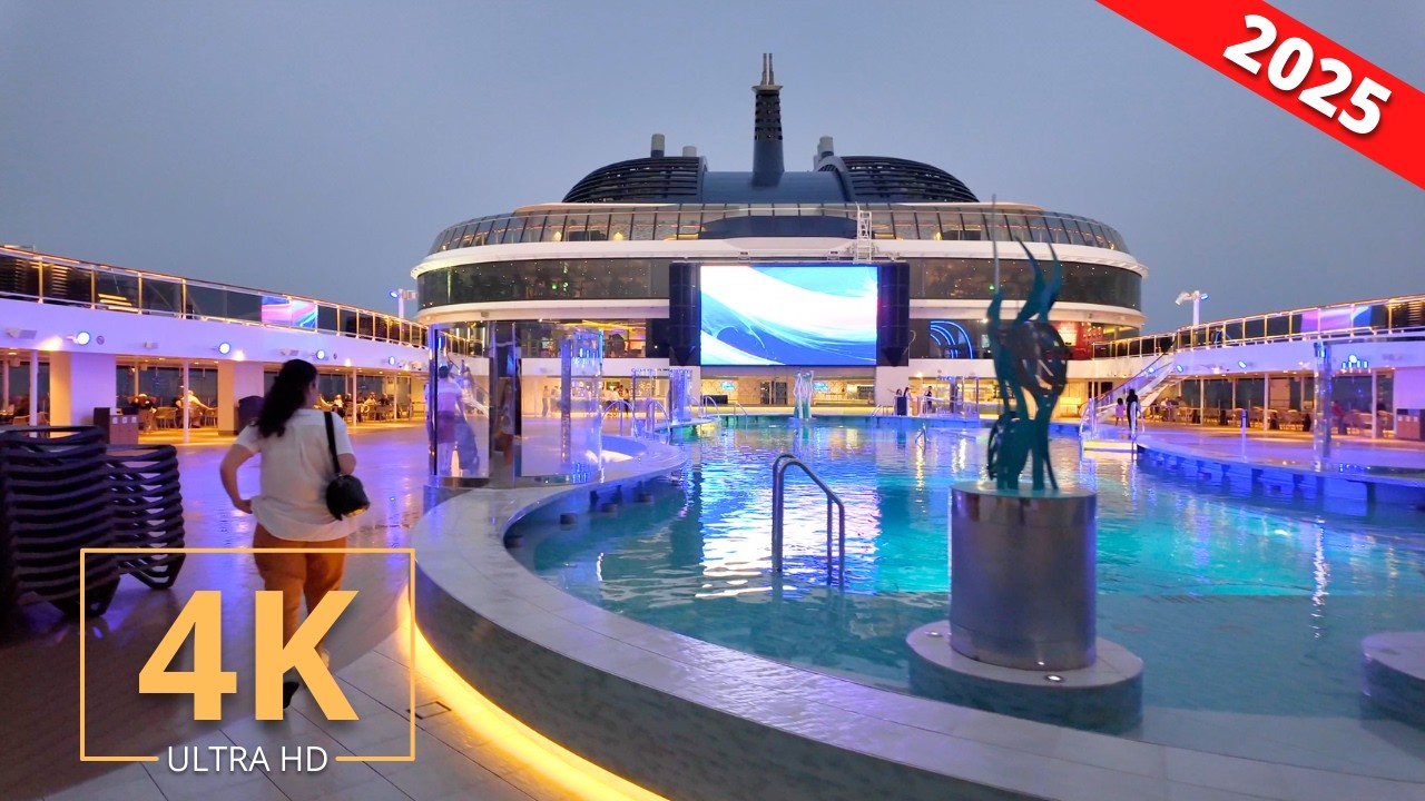 Cruise Ship Tour: MSC WORLD EUROPA | Cabin, Restaurants & Outdoor Decks | Mediterranean 2025 