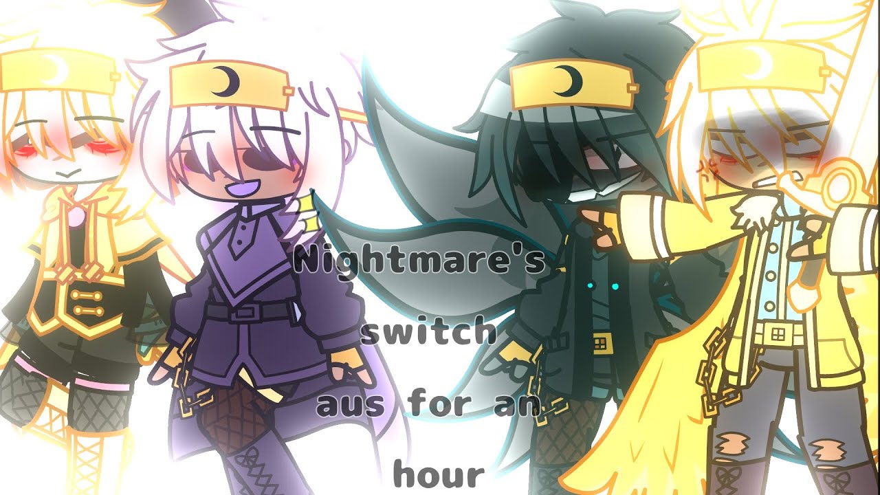 Nightmares switch aus for an hour || Nightlyx || Unfinished(sadly) || sans aus || dreamswap