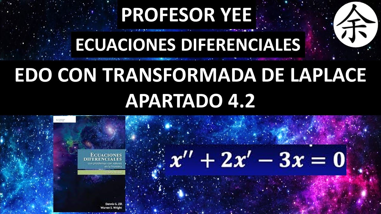 Resolver EDO con transformada Laplace. Apartado 4 2