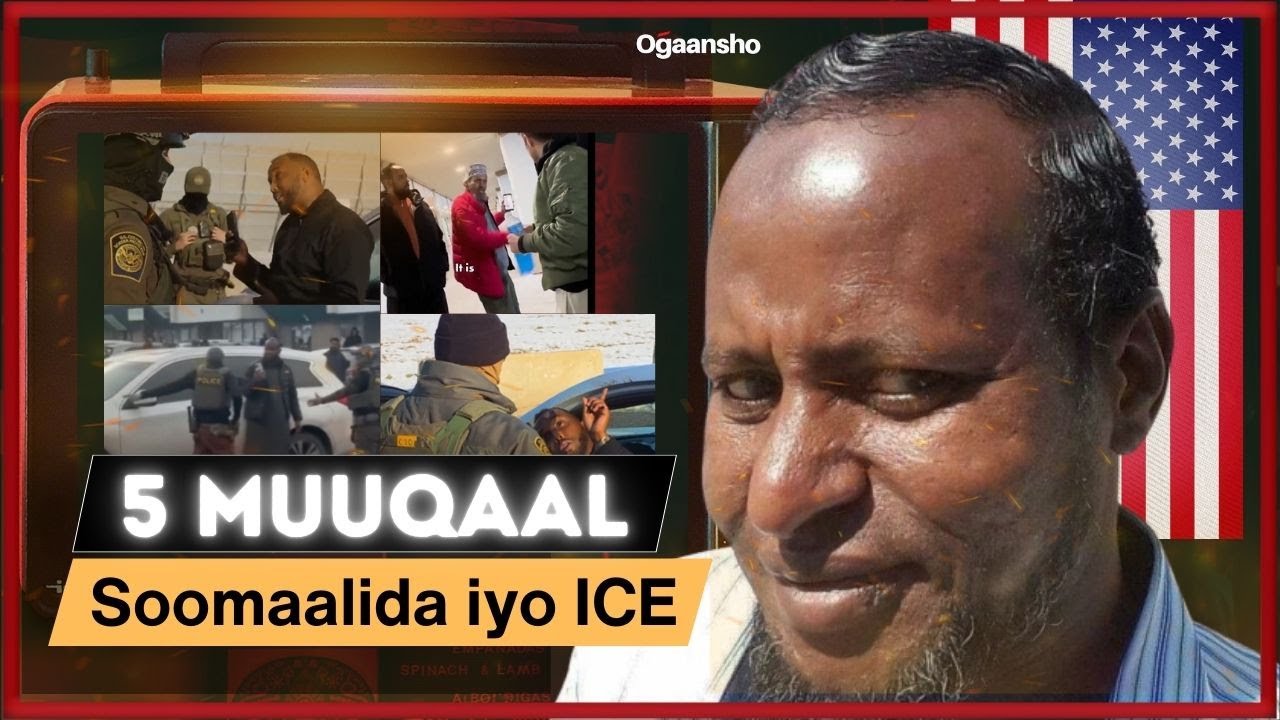 Soomaalida VS ICE | 5 Muuqaal oo soo koobaayo sida ay soomaalidu isaga celiyeen ice .