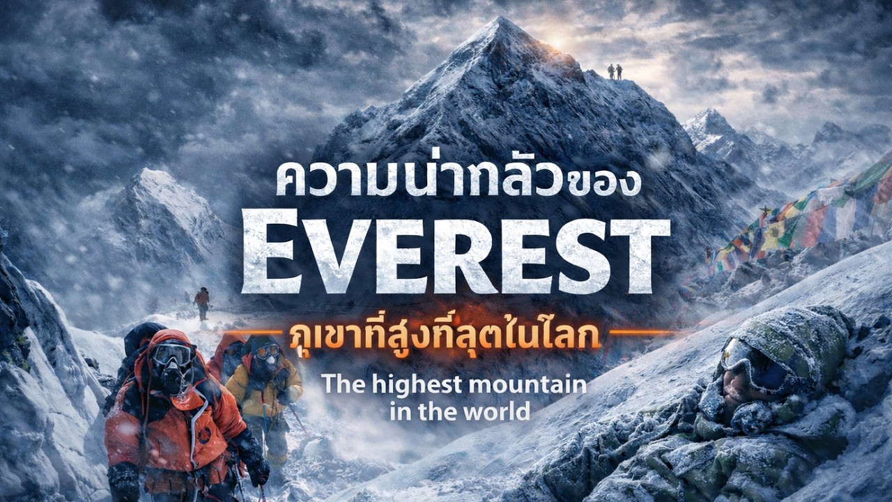 ความน่ากลัวของ Everest | ภูเขาที่หลายคนขึ้นไป…แต่ไม่ได้กลับลงมา