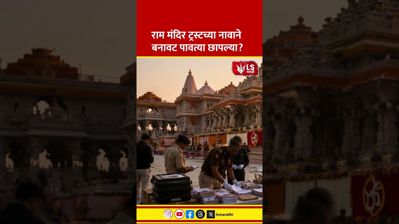 Ayodhya Ram Mandir Update | राम मंदिर ट्रस्टच्या नावाने बनावट पावत्या छापल्या?