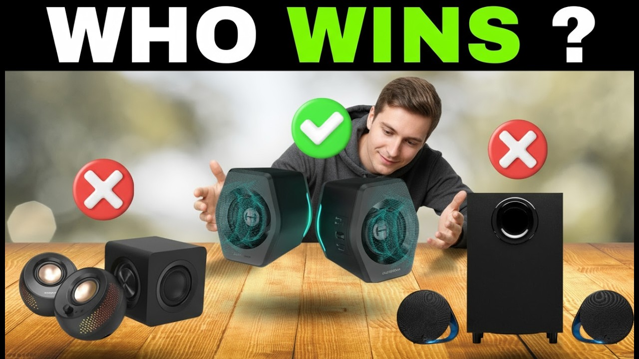 ✅ 7 Best Computer Speakers [2026] 🔊 for PC, Gaming, Music, Video Editing & Movies | Every Budget 💻