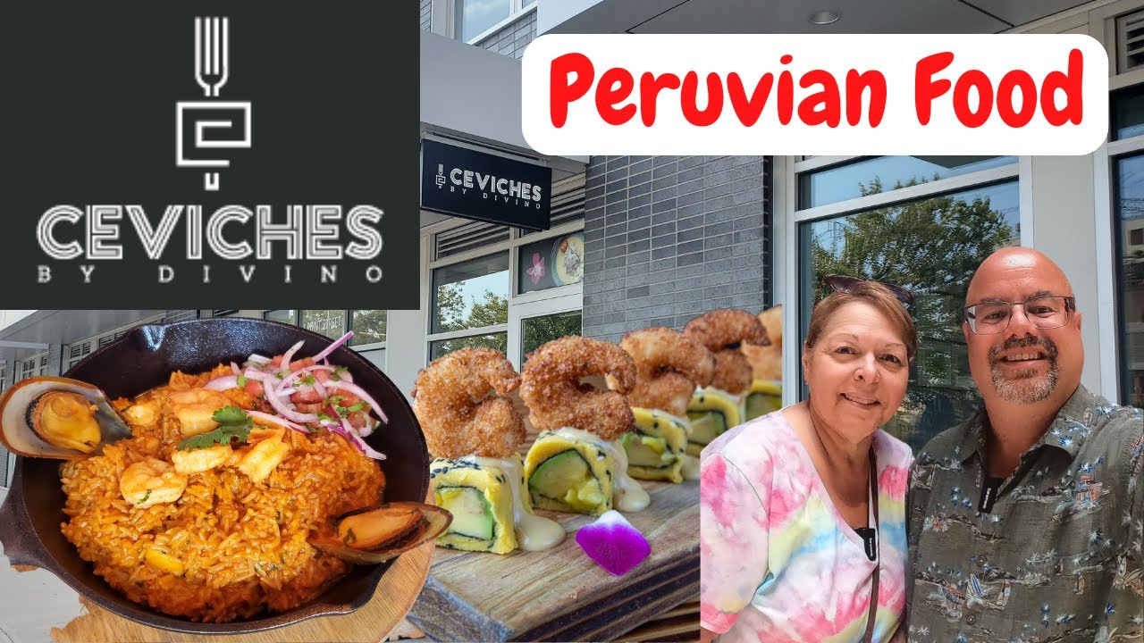 Ceviches by Divino in Providence, RI - Our Review!  Peruvian cuisine and more!