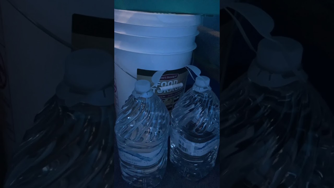 Oklahoma tornado shelter in the garage floor