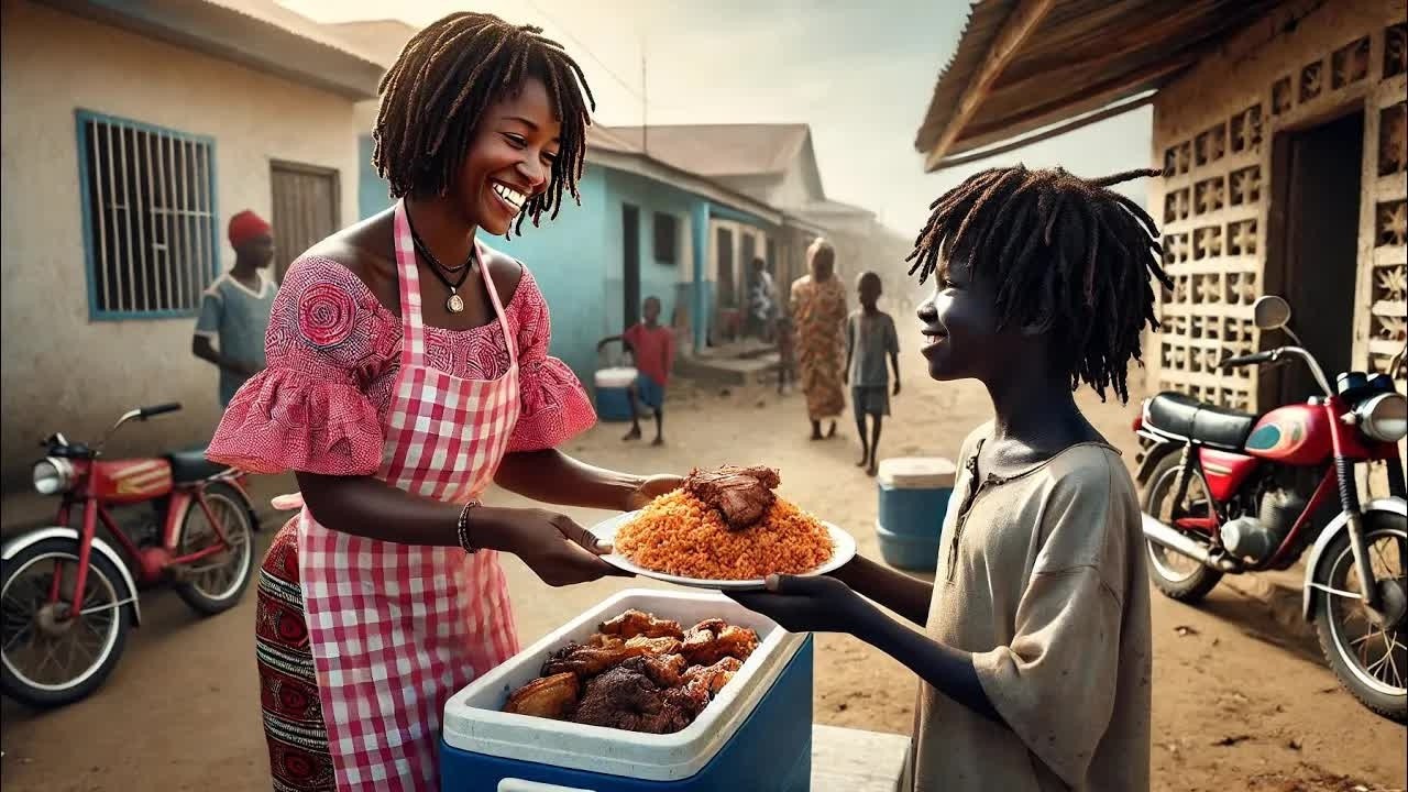 A poor food seller fed a little boy everyday years later he came back and changed her life forever
