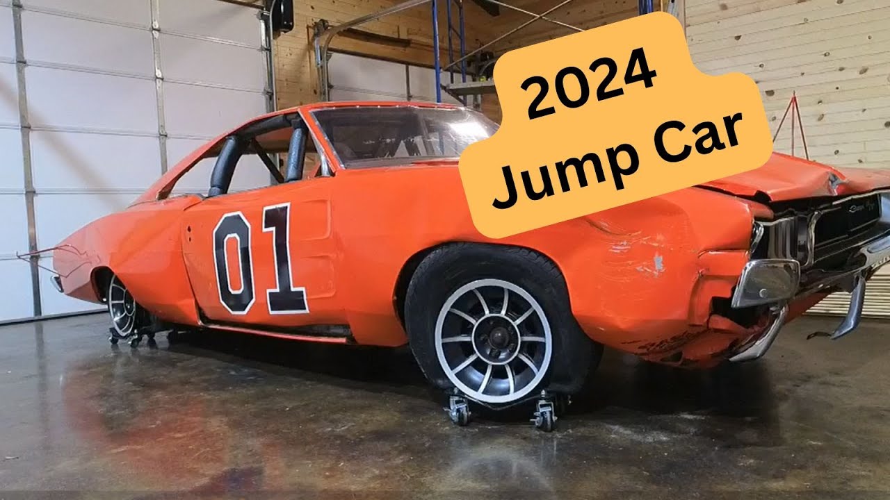 General Lee Jump Car found only a couple miles from the Mopar Salvage Yard 