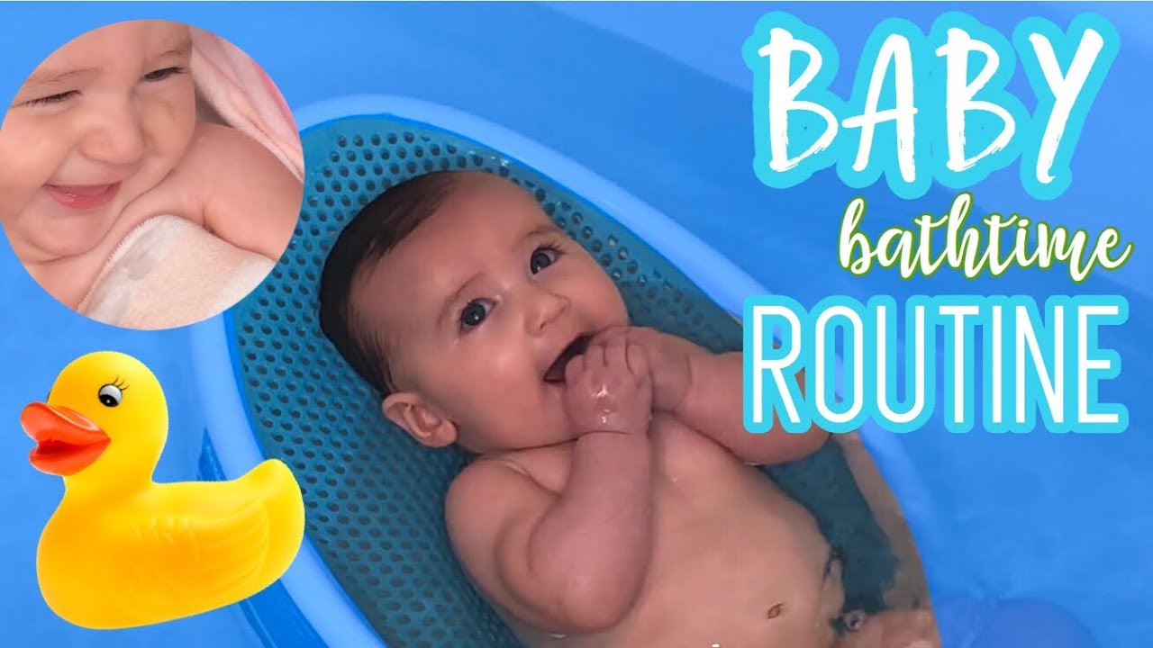 Baby Bathtime Routine