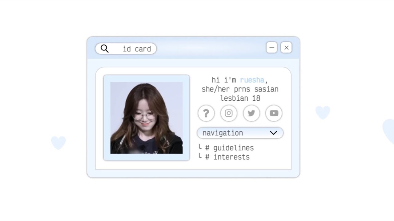 minimalistic carrd for non pro – © hyunico