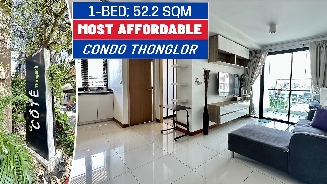 Most Affordable Condo in Thonglor - Bangkok Property Tour