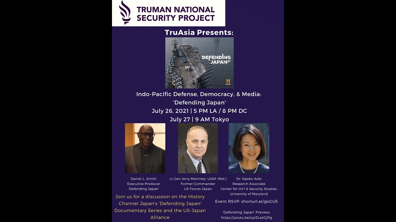 TruAsia Presents &ndash; Indo-Pacific Defense, Democracy, & Media: Defending Japan