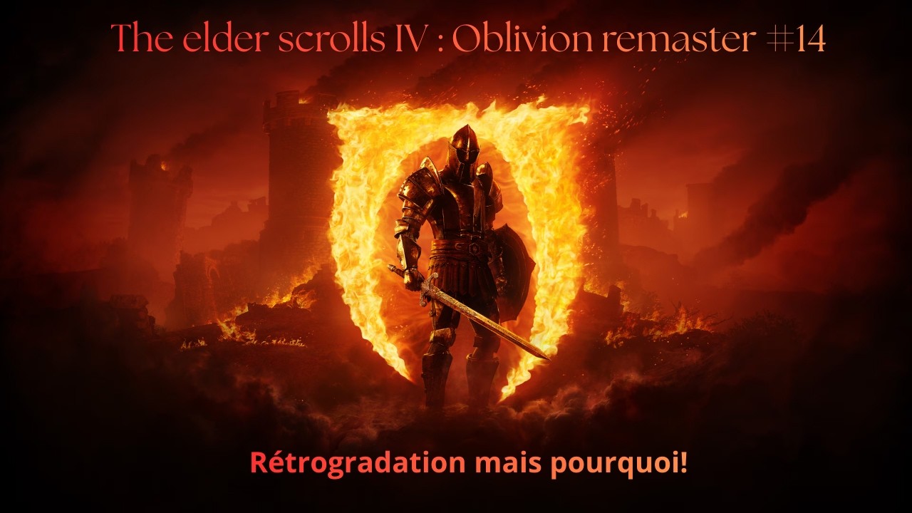 Un ogre vraiment pas futé! The elder scrolls IV : Oblivion remaster.