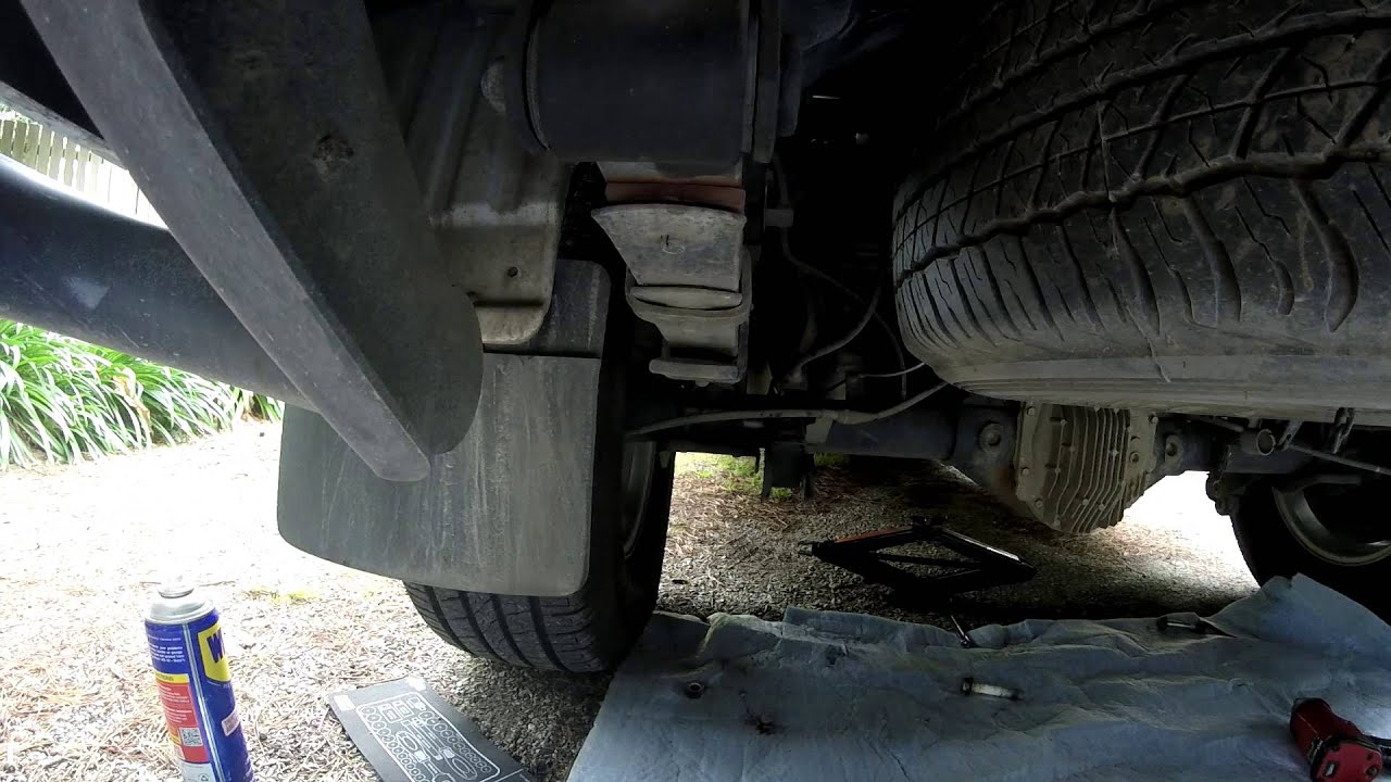 D40 Navara Tough Dog shock upgrade.