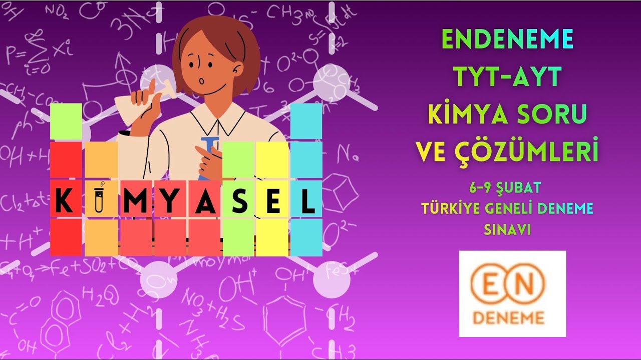 🚨EN DENEME YAYINLARI TÜRKİYE GENELİ TYT-AYT KİMYA DENEME SINAVI SORU VE ÇÖZÜMLERİ-ŞUBAT
