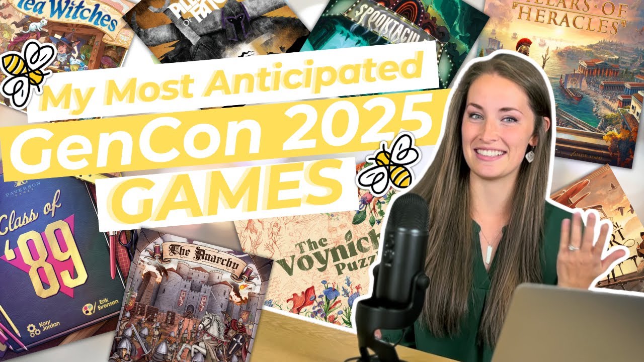 Gencon 2025: My Most Anticipated Games!!!