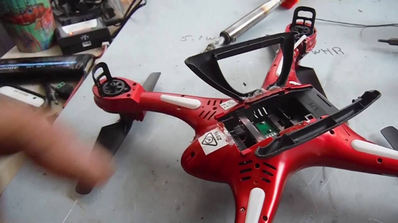 18650 converted mini drone