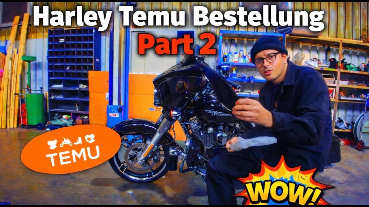 TEMU Haul für die Harley Part 2 - haben wir ein zweites Mal Glück?