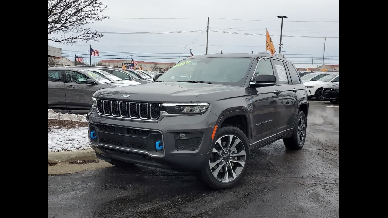 2022 Jeep Grand Cherokee Overland 4xe Rochester Hills, Troy, Pontiac, Sterling Heights, Auburn ...
