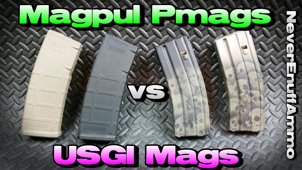 Magpul Pmags vs USGI Magazines