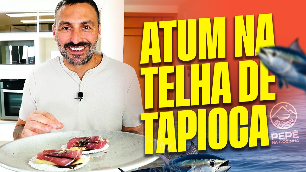 Atum na Telha de Tapioca: A Entrada Fácil Que Impressiona Qualquer Pessoa