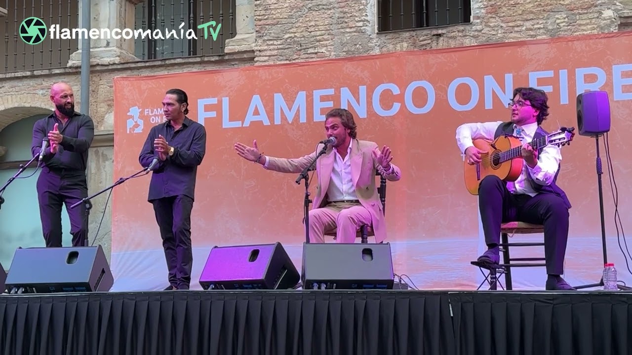 Manuel de la Tomasa y David de Arahal, por Alegrías, en el festival Flamenco On Fire 2025