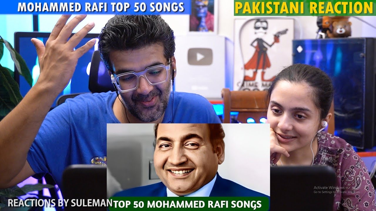 Pakistani Couple Reacts To Mohammed Rafi Top 50 Songs