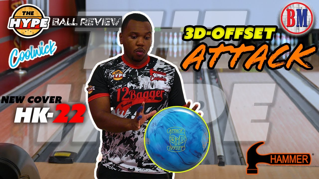 3D Offset Attack Vs The Black Widow Ghost | The Hype | Bowlersmart | Hammer Bowling