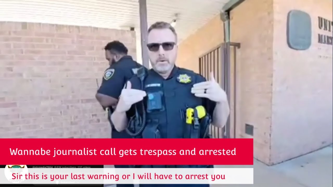 Frauditor gets trespassed and arrested at the post office