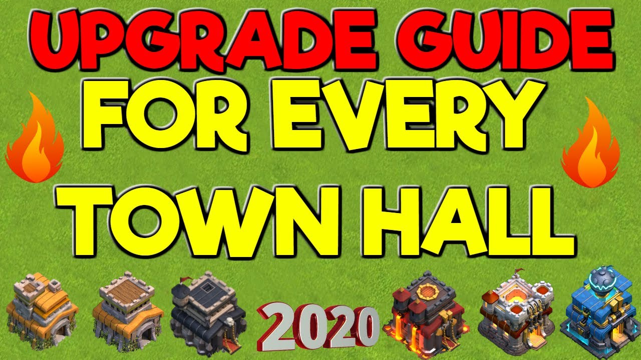 Upgrade Guide FOR EVERY TOWN HALL - What To Upgrade first! - Clash of Clans 2020