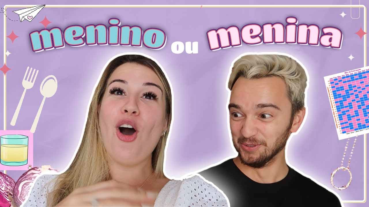 MENINA OU MENINO? FIZEMOS TESTES CASEIROS PARA DESCOBRIR O SEXO DO BEBÊ