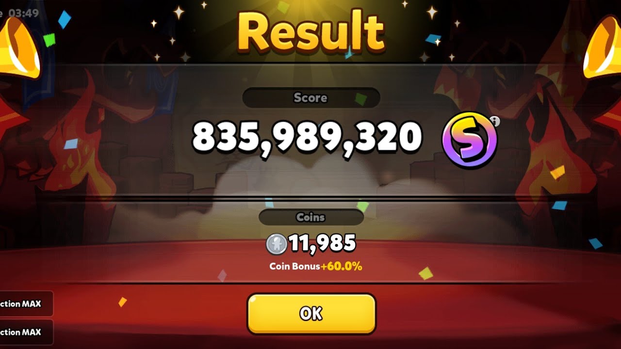 Cookie run ovenbreak guild run arena 8 combi 835M