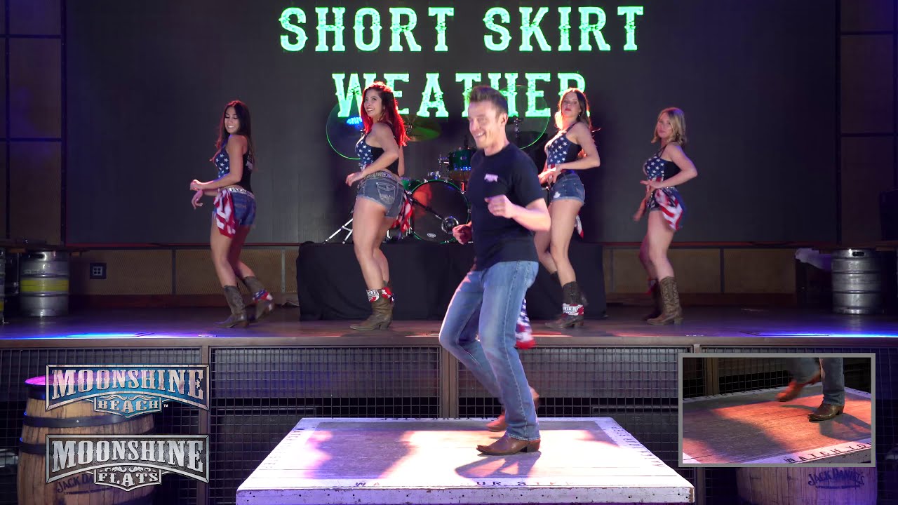 Line Dance Tutorial (Beginner) | Short Skirt Weather