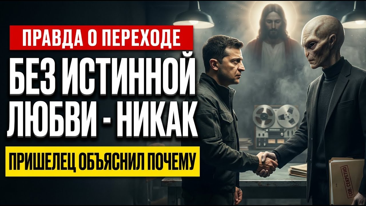 ПОСЛАНИЕ ПРИШЕЛЬЦА: Почему ПЕРЕХОД невозможен без истинной ЛЮБВИ?!